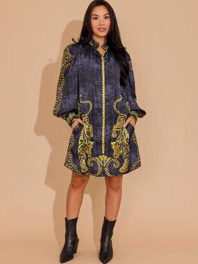 Alden Adair Nora Dress Pouncing Panther Dress nwt Various Sizes